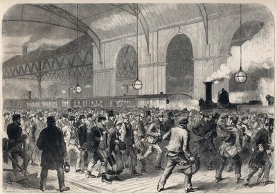 Arrival of the workmen